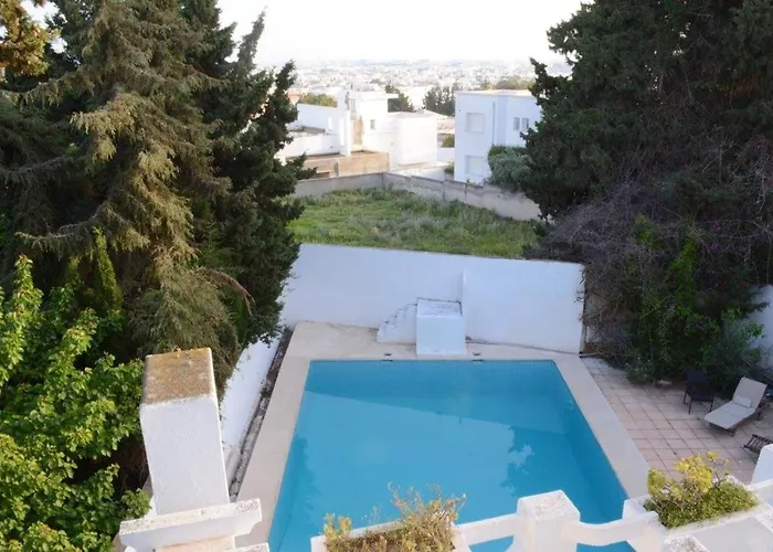 5 Bedrooms Villa At Gammarth Superieur 400 M Away From The Beach With Private Pool Enclosed Garden And Wifi