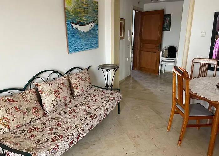 Huisdiervriedelijke Appartement De Vacances S1 Vue Sur Mer Avec Piscine Hammamet