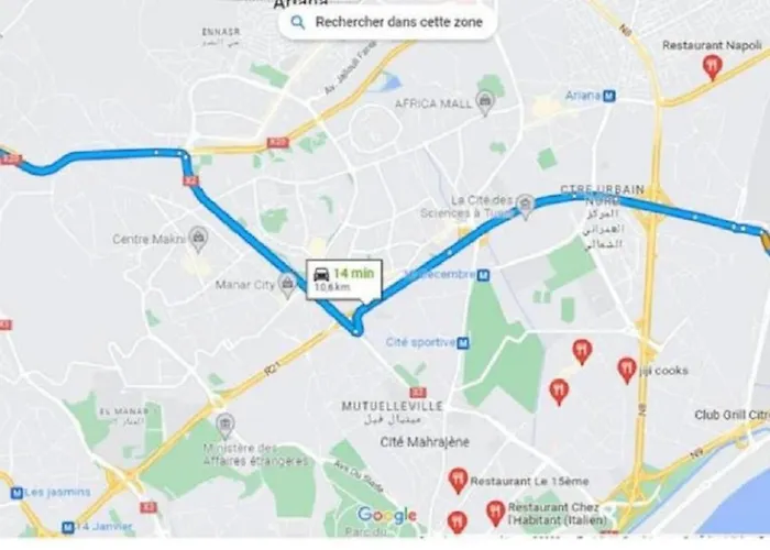 Modern And Cosy Property Tunis acceptant les animaux