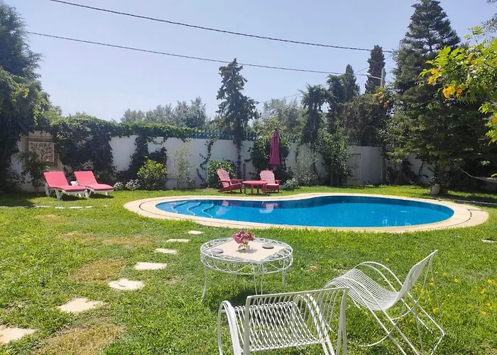 Casa Di Luna Hammamet con Piscina