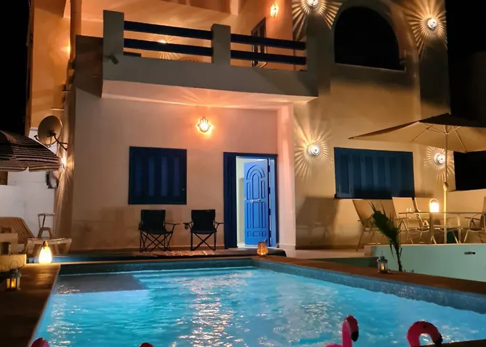 Privates Villa Bleue Plage Sonia Zarzis